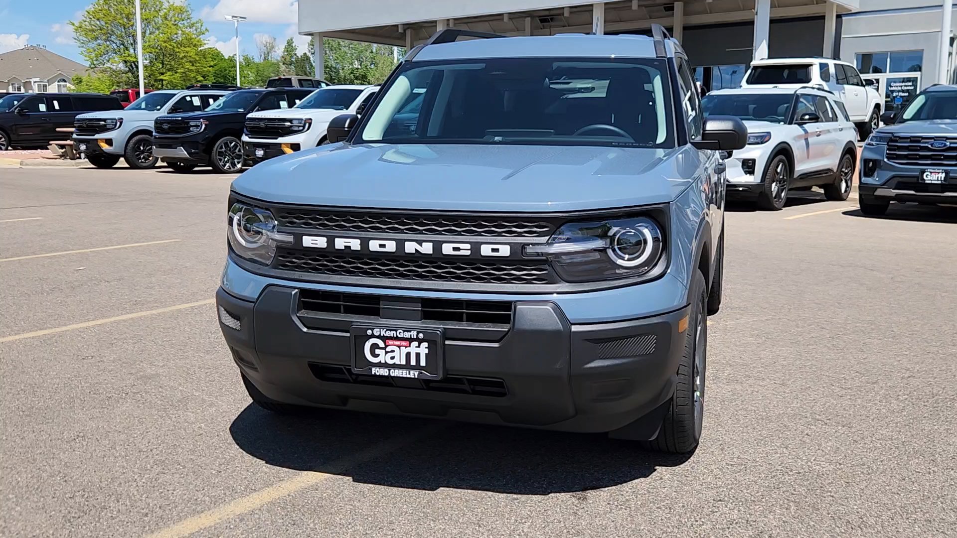 New 2025 Azure Gray Metallic Tri-Coat Ford Big Bend image 3