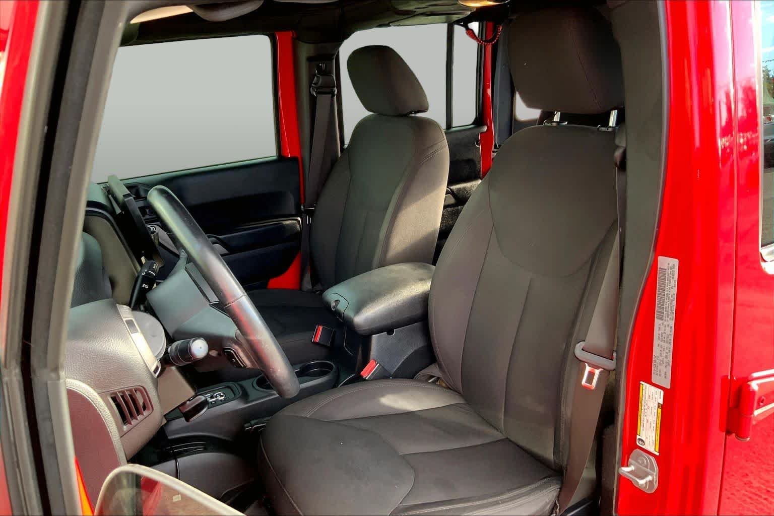 Used 2016 Firecracker Red Clearcoat Jeep Sport image 7