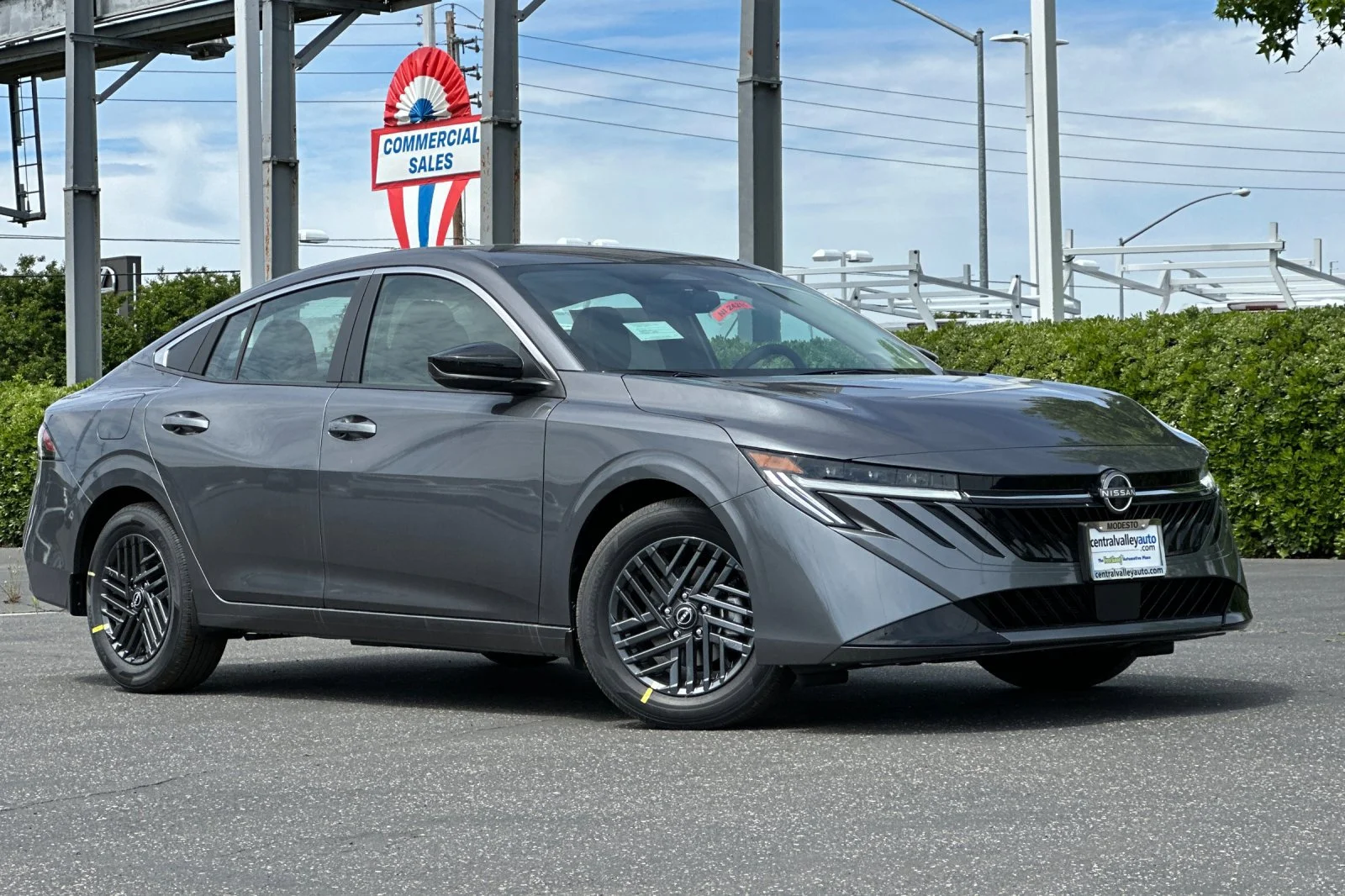 New 2026 Gun Metallic Nissan SV image 2