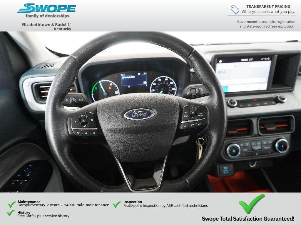 Used 2024 Hot Pepper Red Metallic Tinted Clearcoat Ford XLT image 22