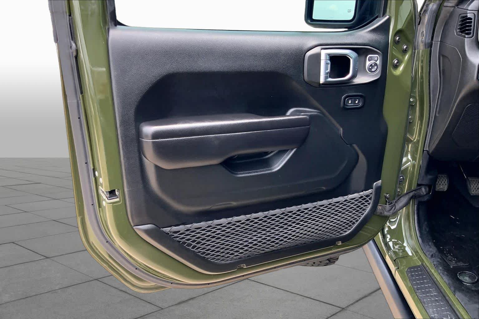 Used 2021 Sarge Green Clearcoat Jeep Unlimited Willys image 21