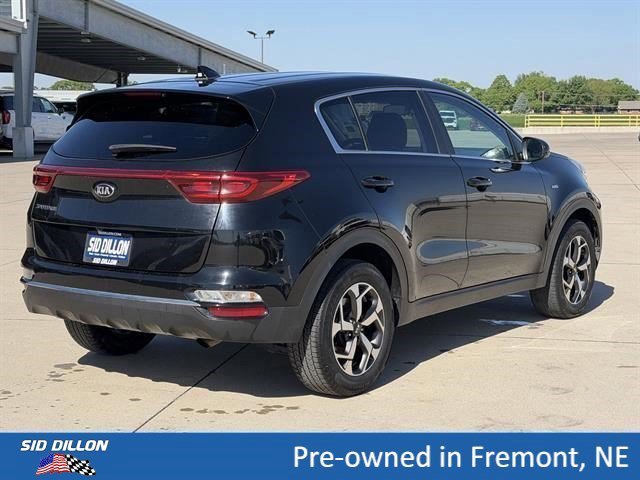 Used 2022 Black Cherry Kia LX image 4