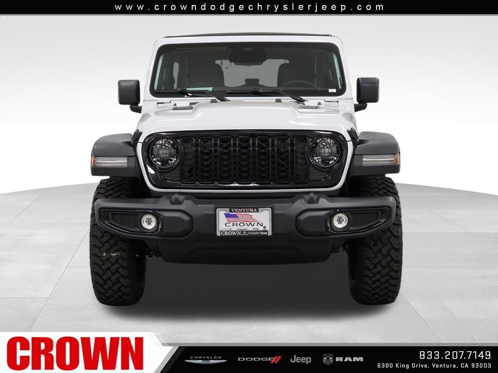 New 2026 Bright White Clear-Coat Exterior Paint Jeep  image 2
