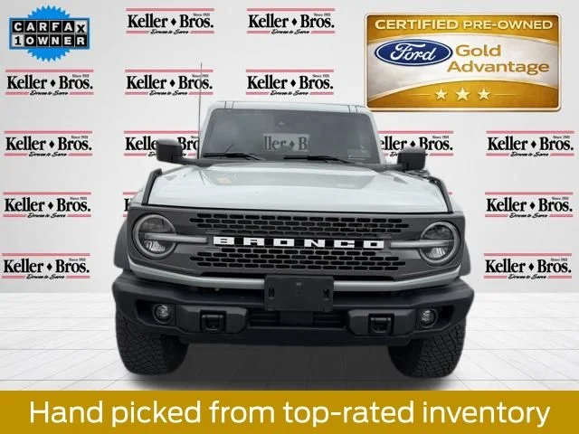 Certified Used 2023 Cactus Green / Gray Ford Badlands image 2