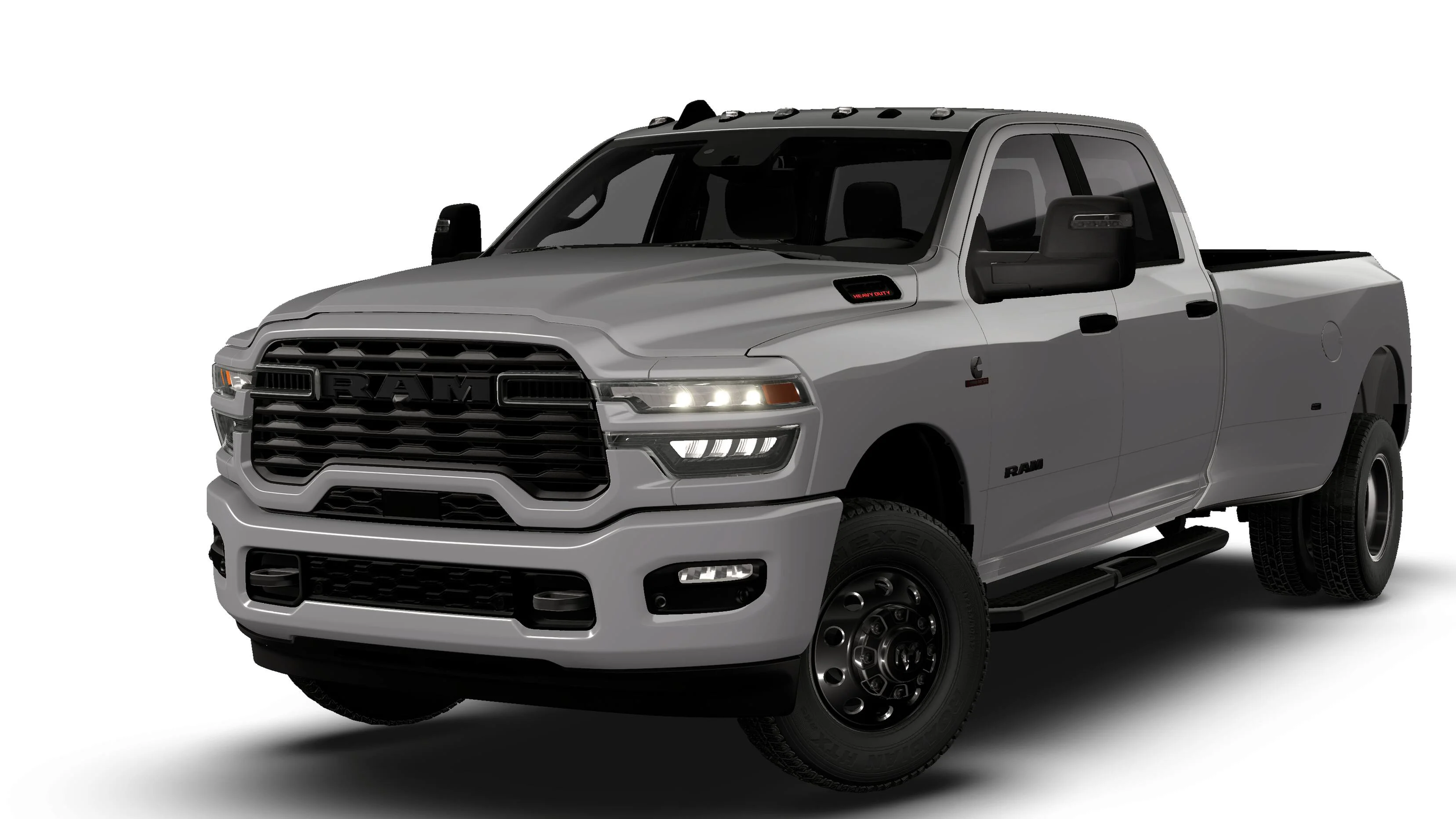 New 2026 Ceramic Gray Clear-Coat Exterior Paint RAM Big Horn image 27