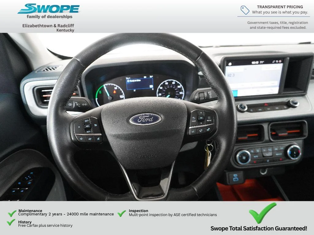 Used 2024 Hot Pepper Red Metallic Tinted Clearcoat Ford XLT image 22