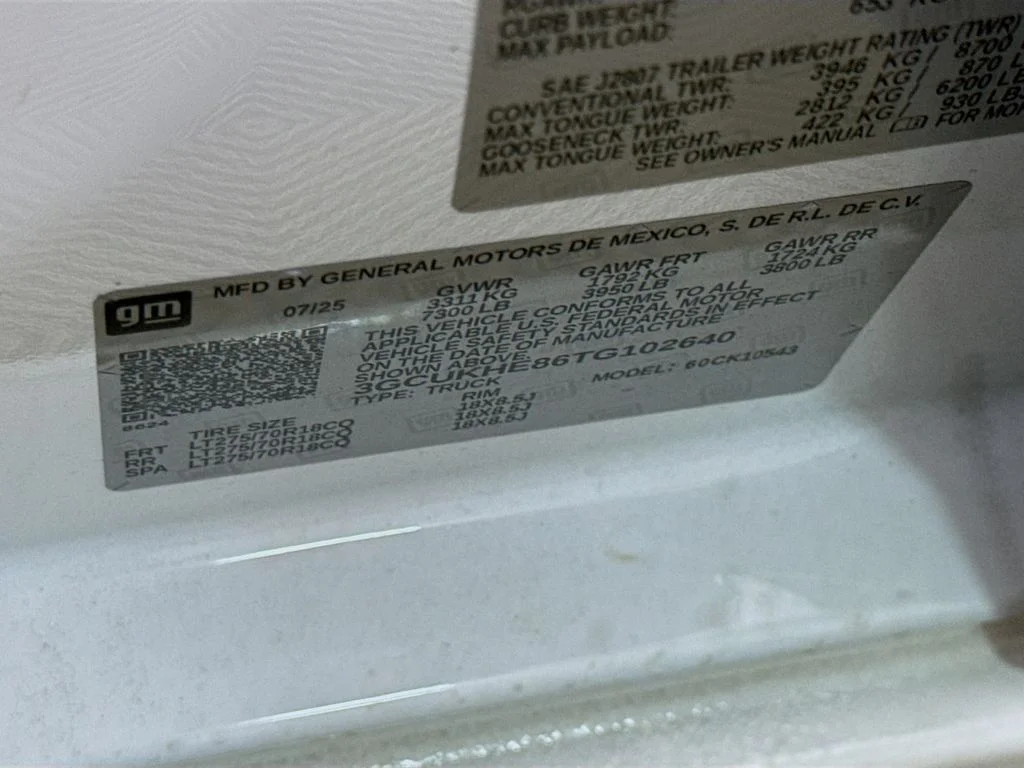 Used 2026 White Chevrolet ZR2 image 35