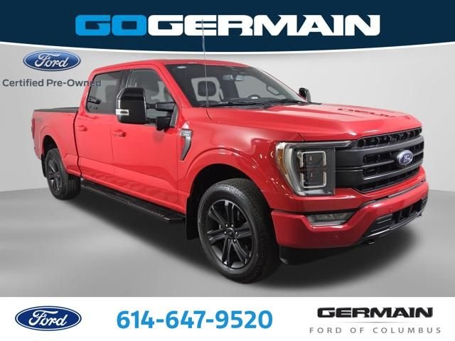 Certified Used 2023 Race Red Ford Lariat image 4