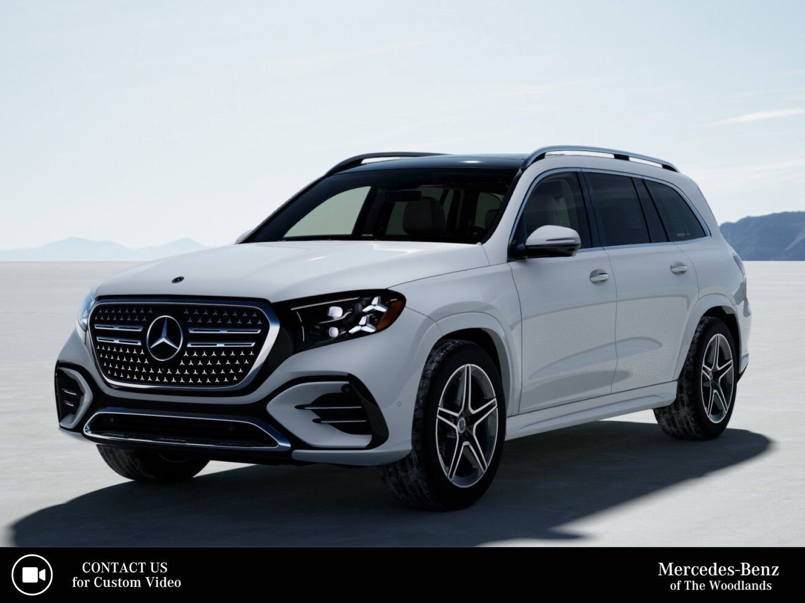 New 2027 Polar White Mercedes-Benz GLS 450 image 1