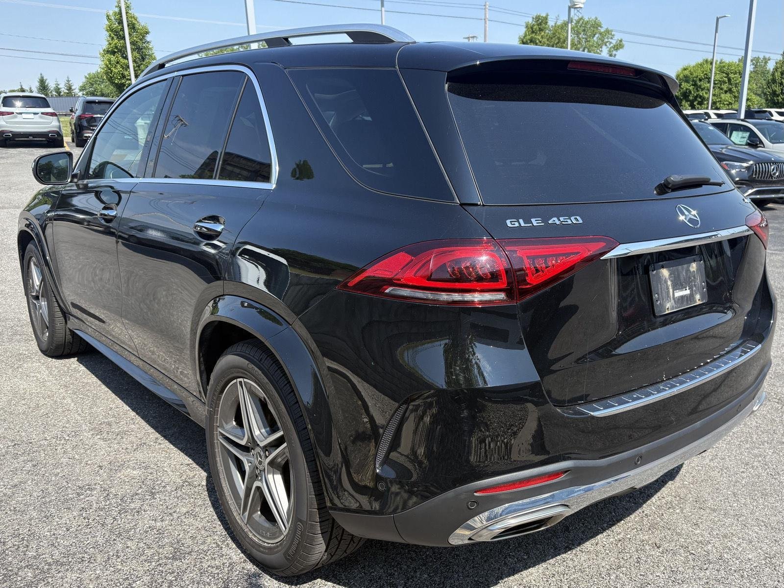 Used 2021 Black Mercedes-Benz GLE 450 image 4