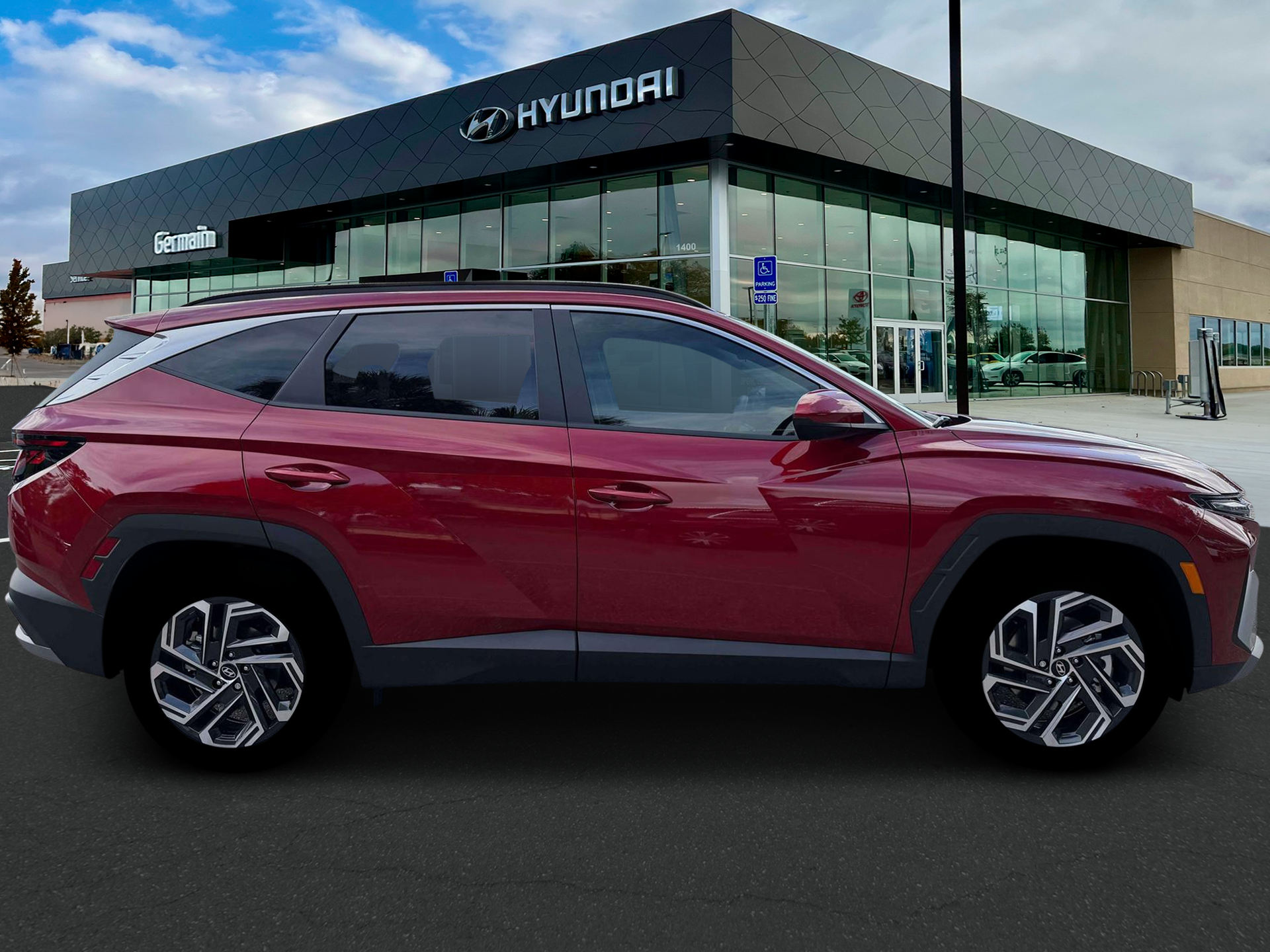 New 2026 Ultimate Red Hyundai SEL Plus AWD image 9