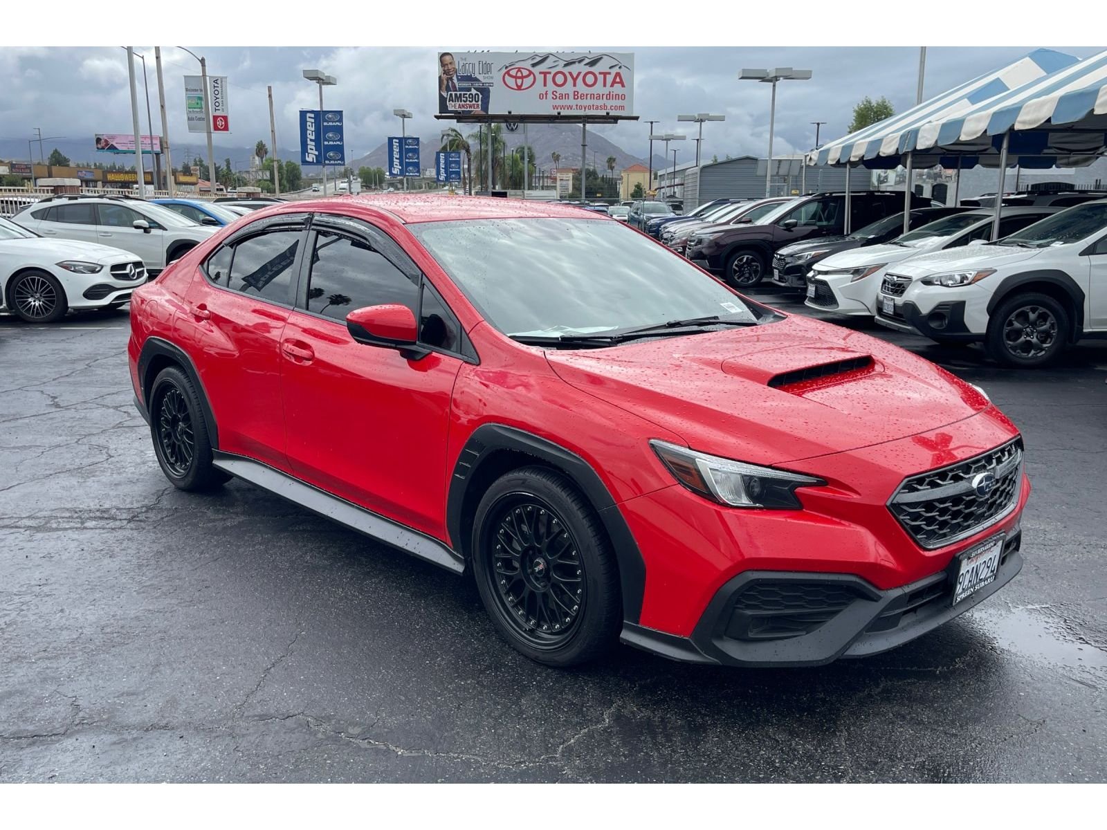 Used 2022 IGNITION RED Subaru Base image 8