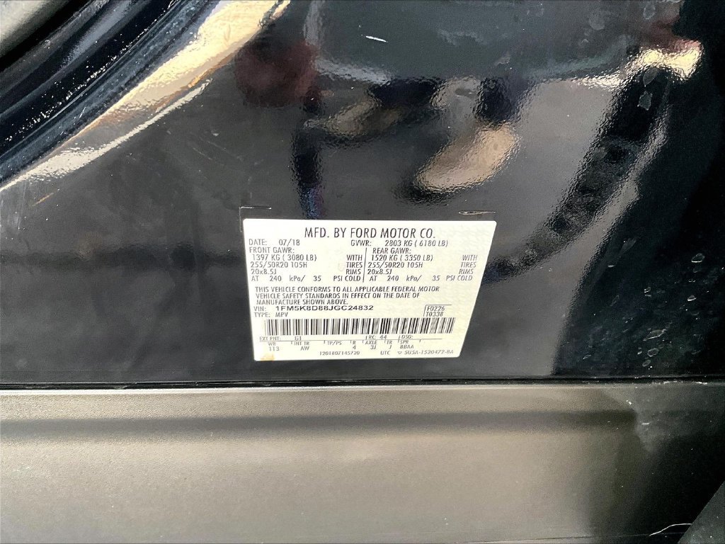 Used 2018 Black Metallic Ford XLT image 28