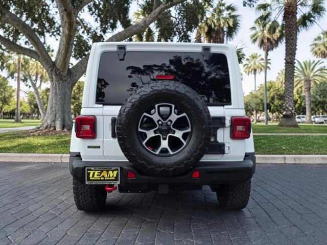 Used 2021 White Jeep Unlimited Rubicon image 6