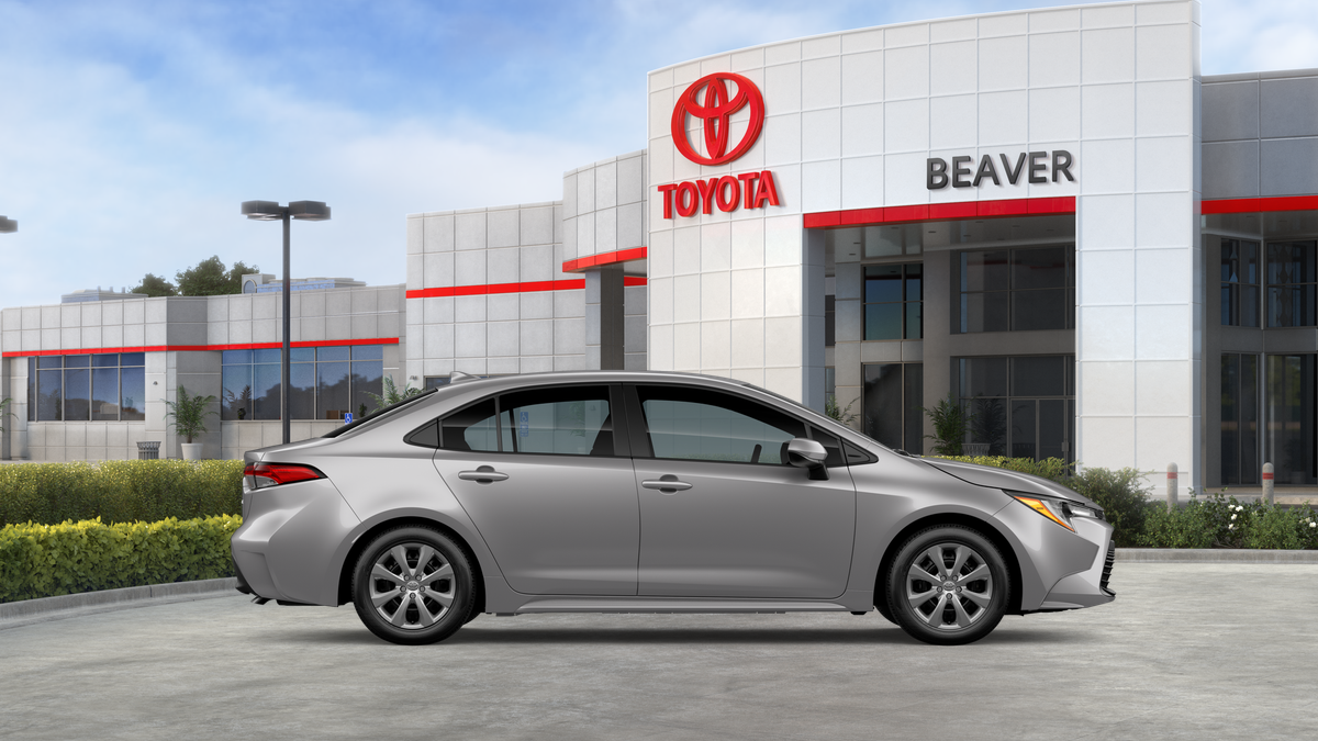 New 2026 Classic Silver Metallic Toyota LE image 75