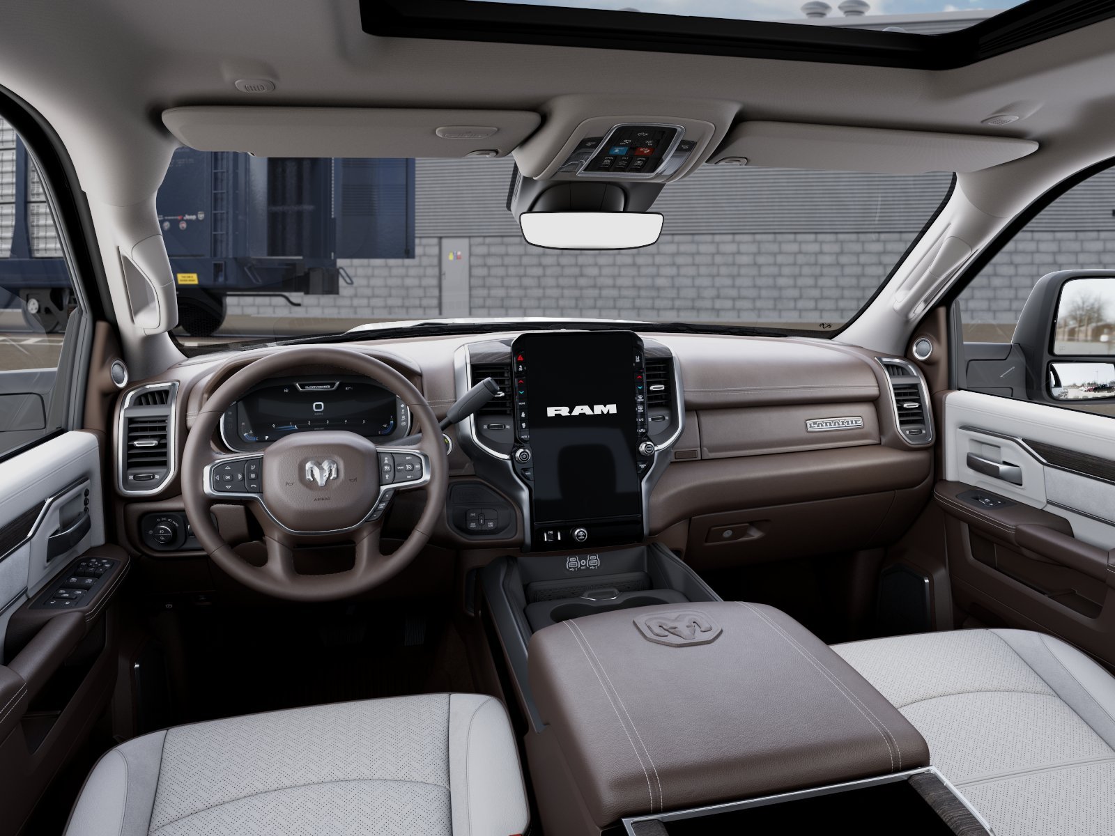 New 2026 Bright White Clear-Coat Exterior Paint RAM LARAMIE image 22