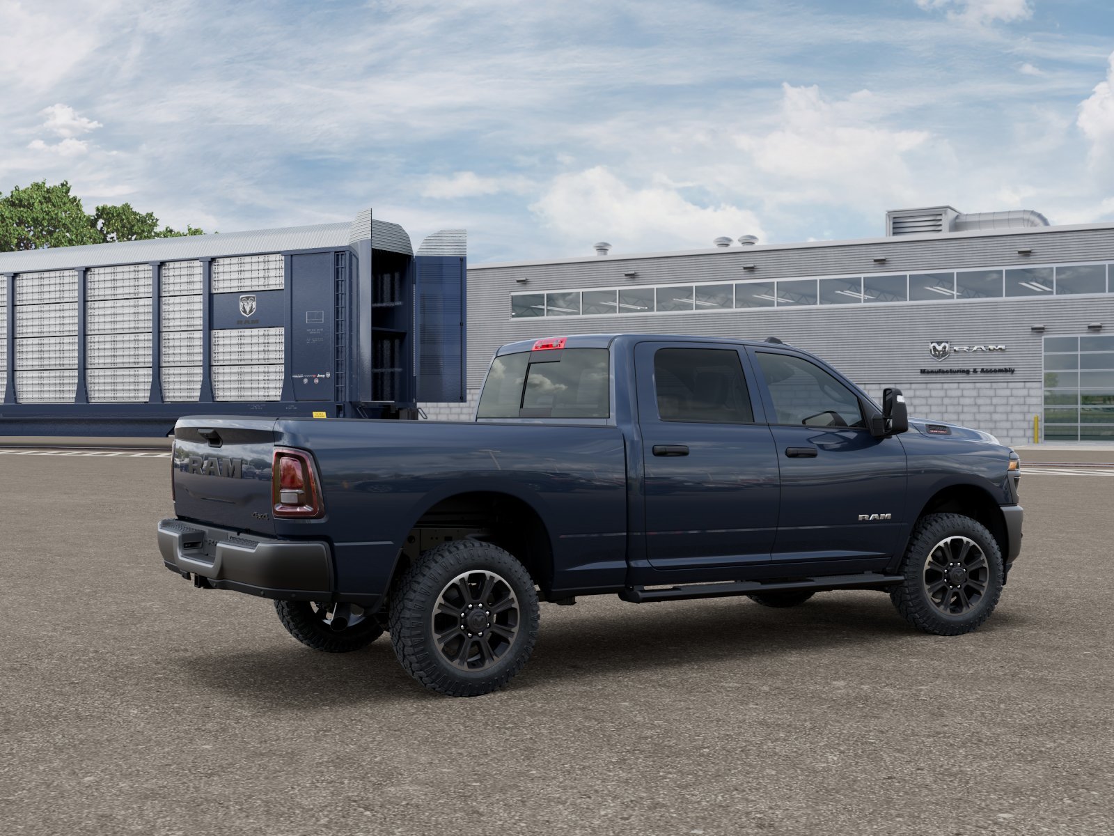 New 2027 Forged Blue Metallic Exterior Paint RAM Warlock image 2