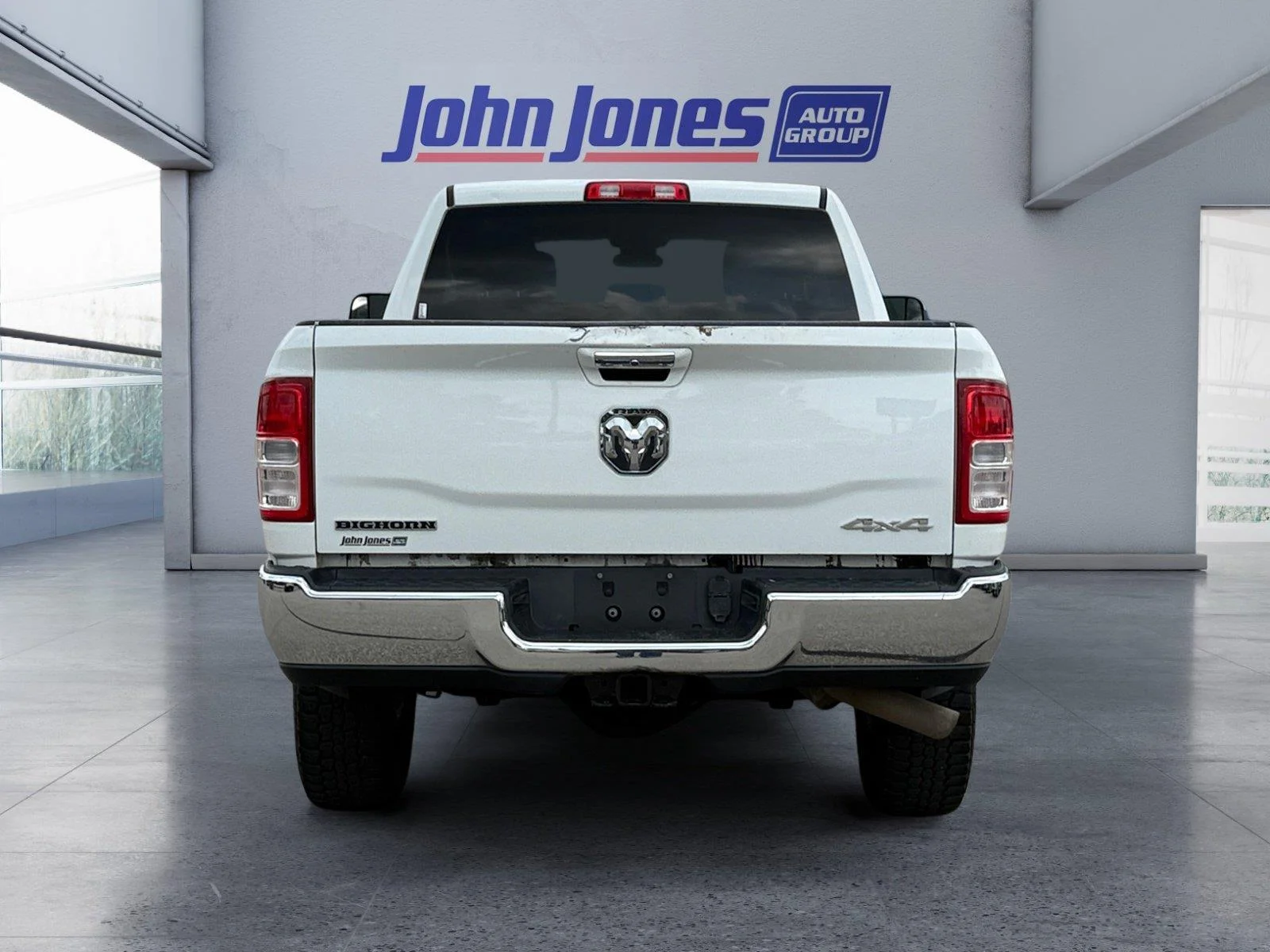 Used 2019 Bright White Clearcoat Ram Big Horn image 4