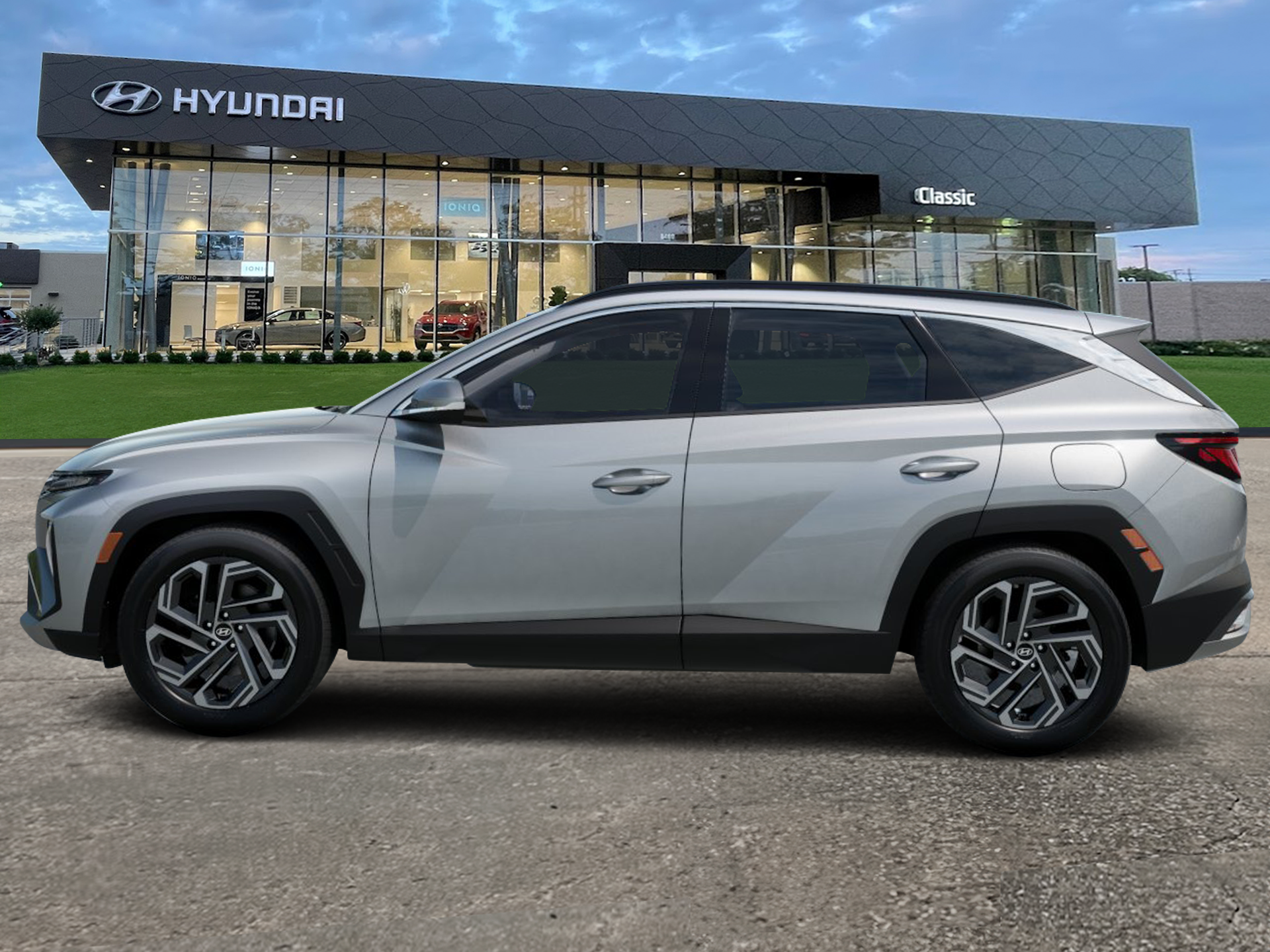 New 2026 Shimmering Silver Metallic Hyundai SEL Plus image 3