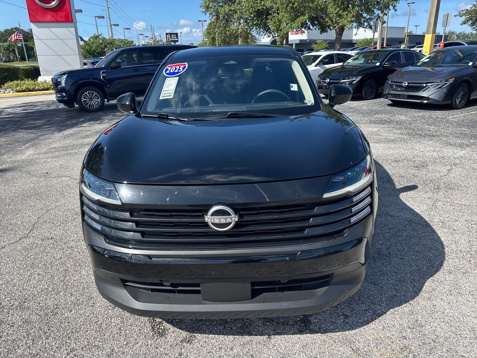 Certified Used 2025 Black Nissan SV image 3