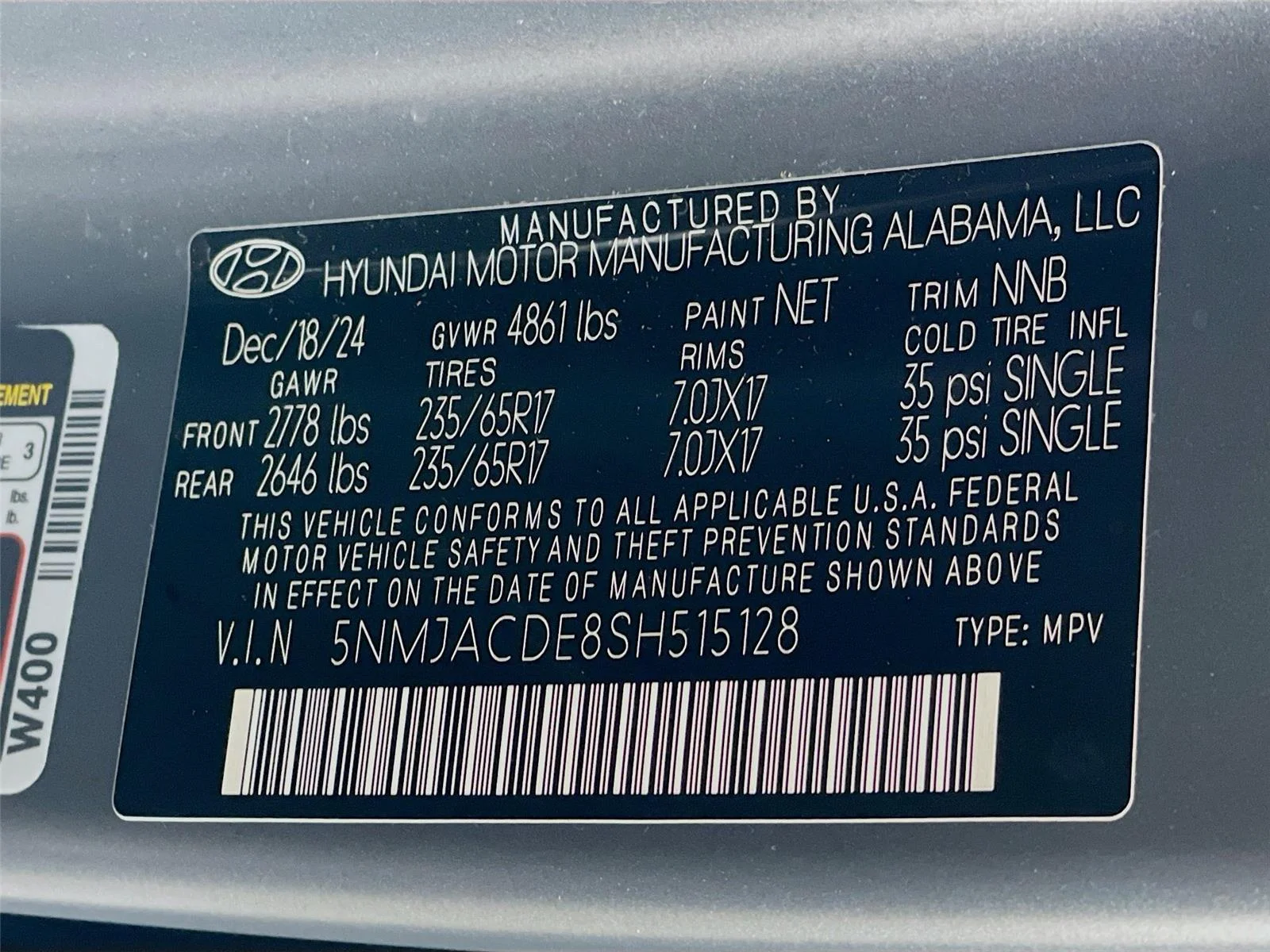Used 2025 Ecotronic Gray Matte Hyundai SE image 32