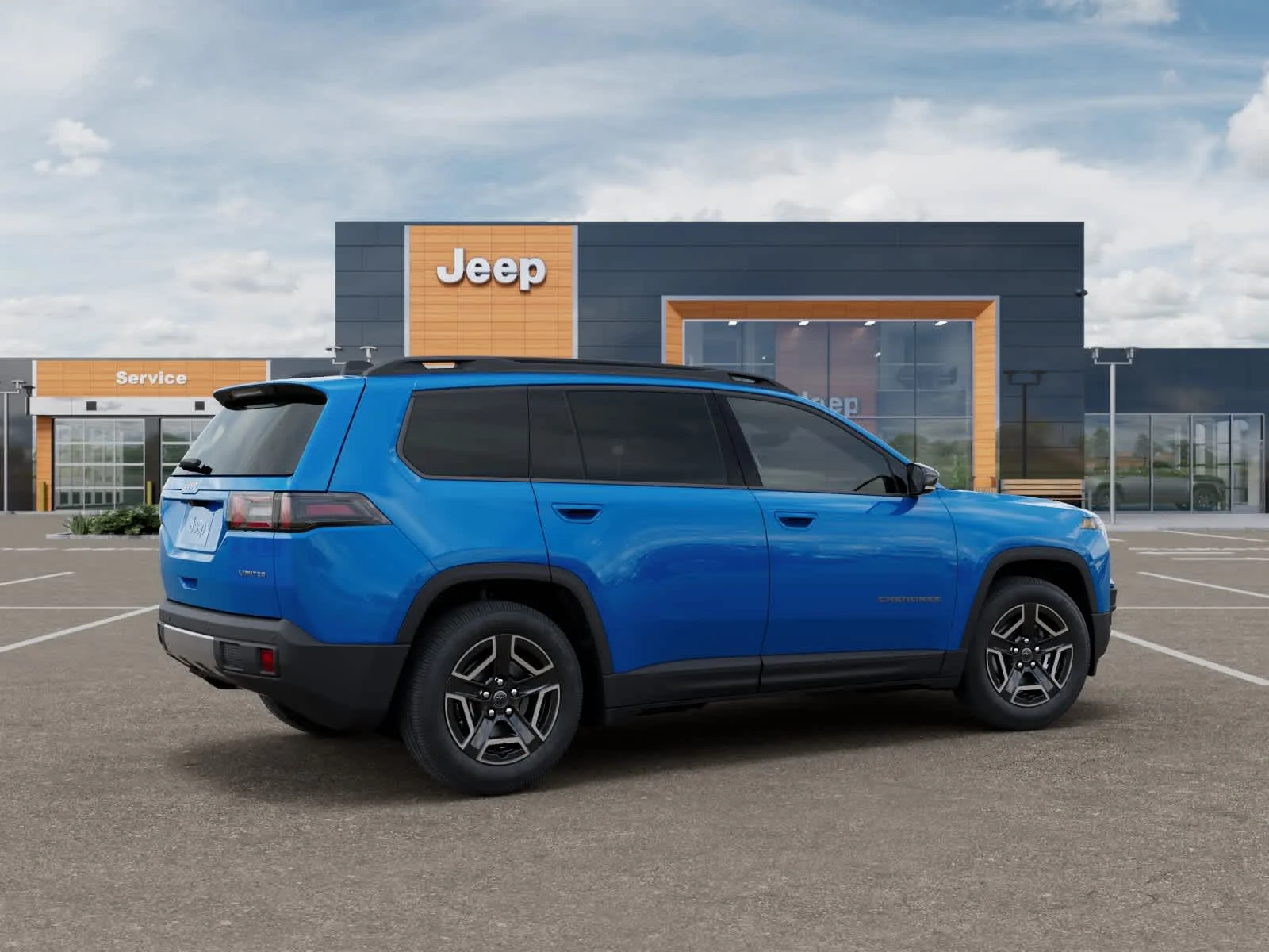 New 2026 Hydro Blue Pearlcoat Jeep Limited image 4