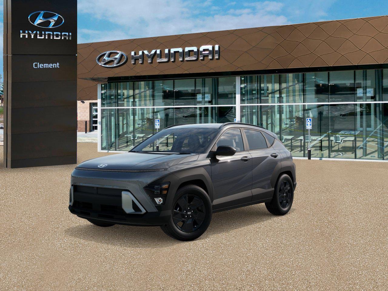 New 2027 Ecotronic Gray Pearl Hyundai SEL Sport FWD image 1
