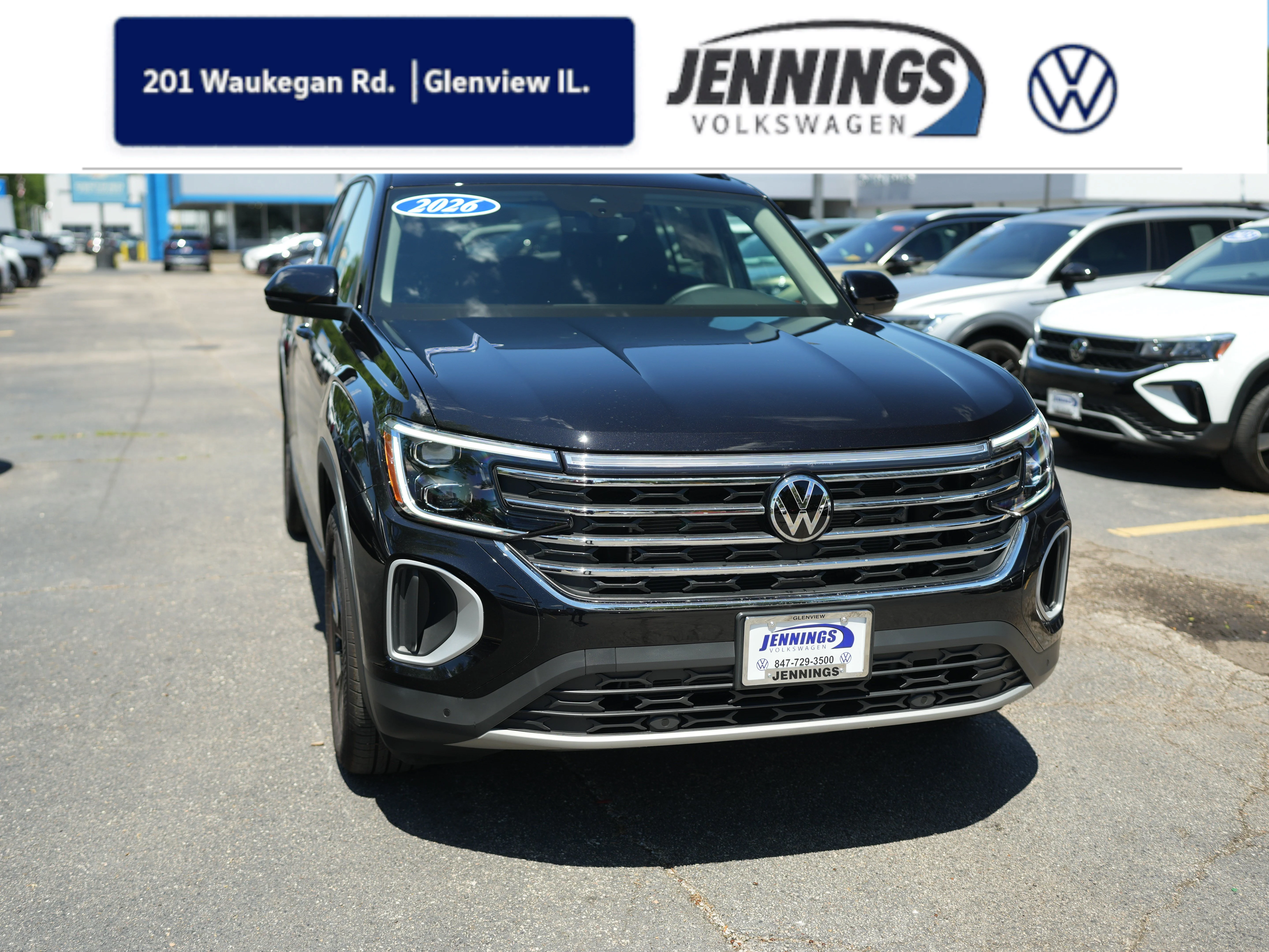 Used 2026 Deep Black Pearl Volkswagen 2.0T SE w/Technology image 1