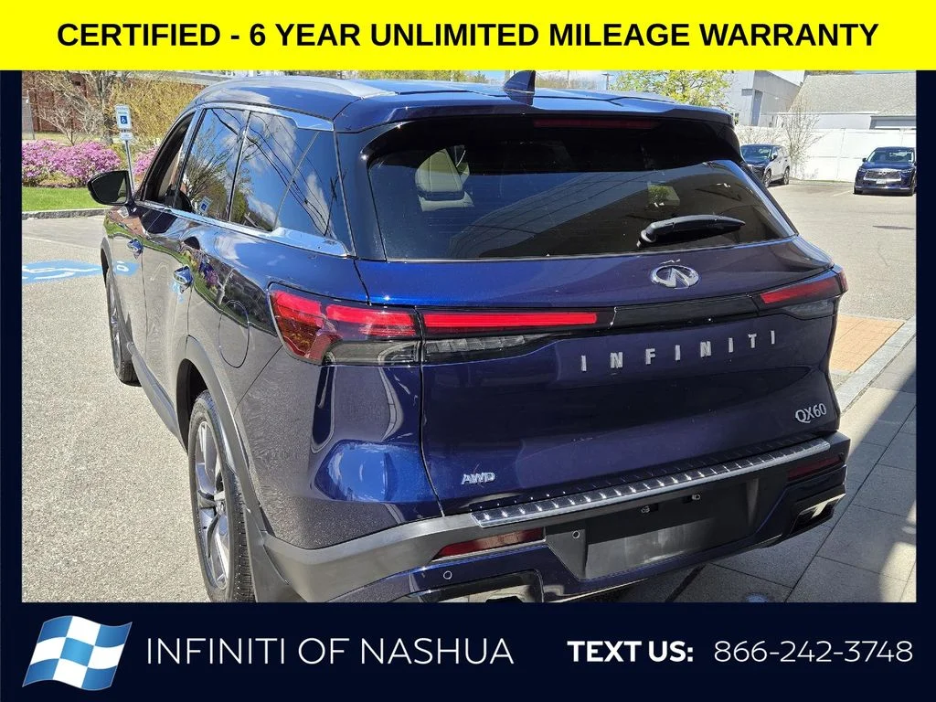 Certified Used 2023 Blue INFINITI LUXE image 15