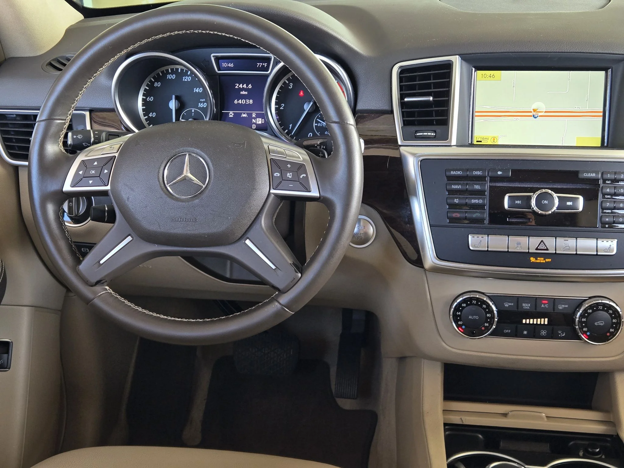 Used 2012 Palladium Silver Metallic Mercedes-Benz ML350 BlueTEC® image 29