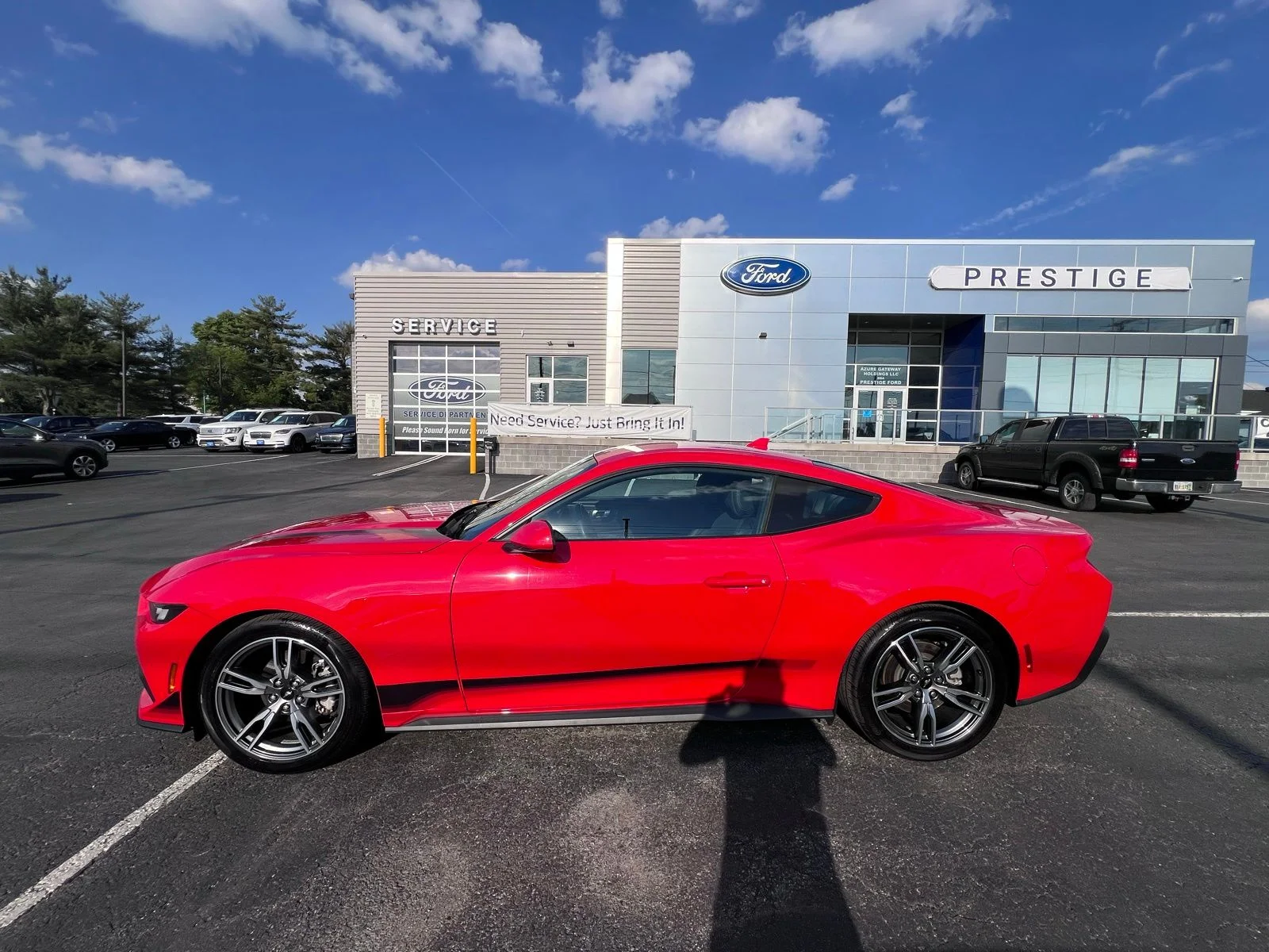 Used 2024 Red Ford EcoBoost image 6