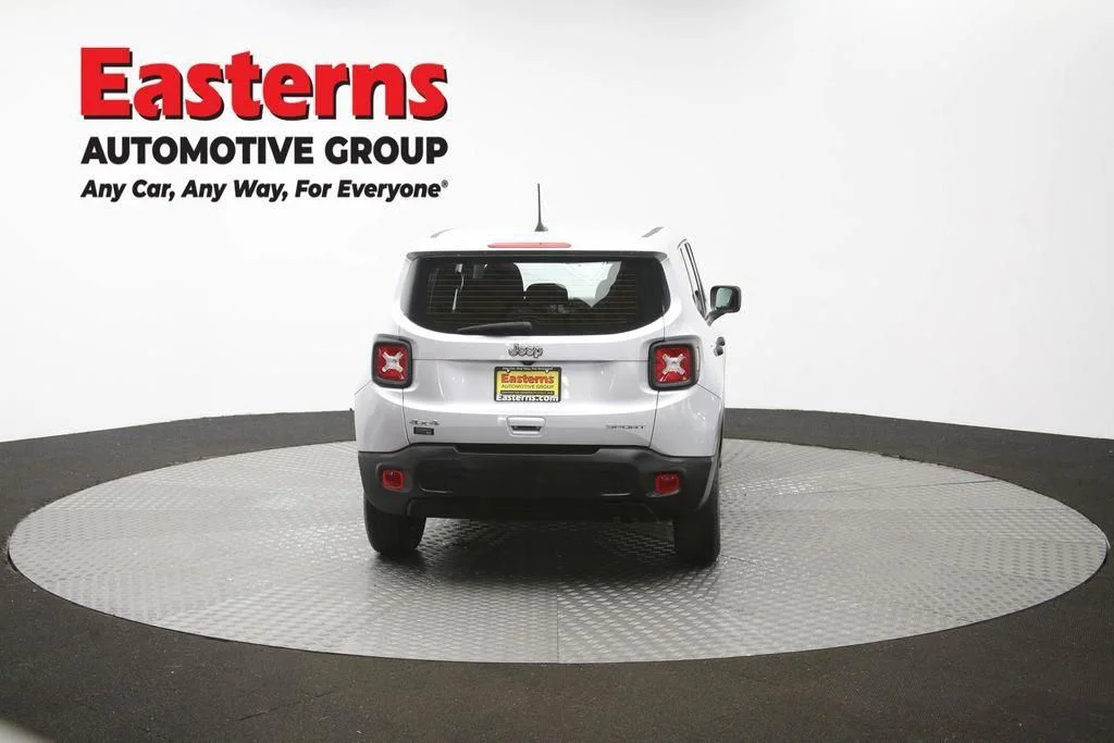 Certified Used 2021 Silver Jeep Sport image 39