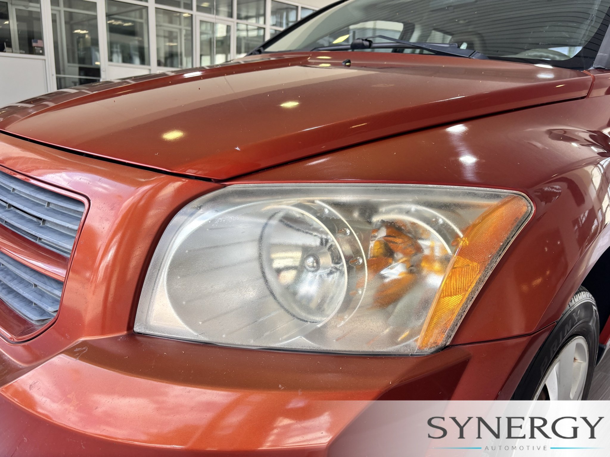 Used 2008 Sunburst Orange Pearlcoat Dodge SE image 9