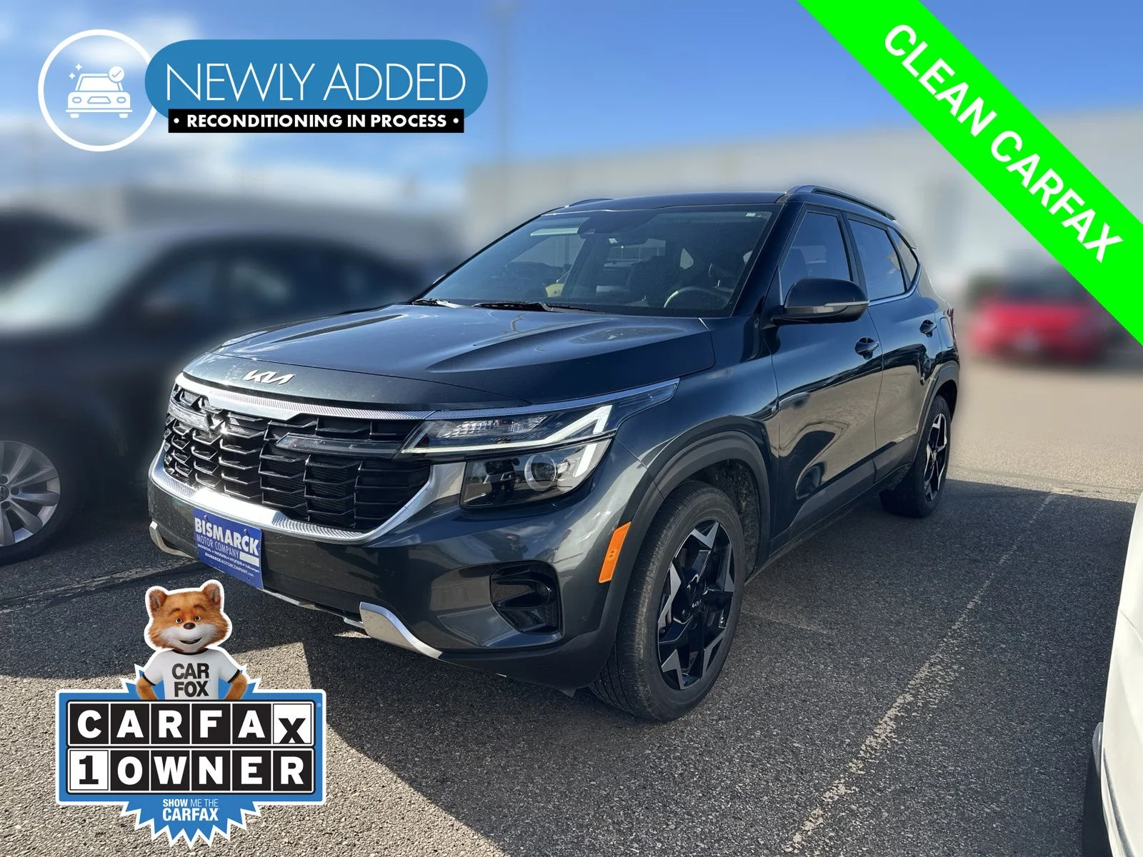 Used 2024 Gray Kia EX image 1