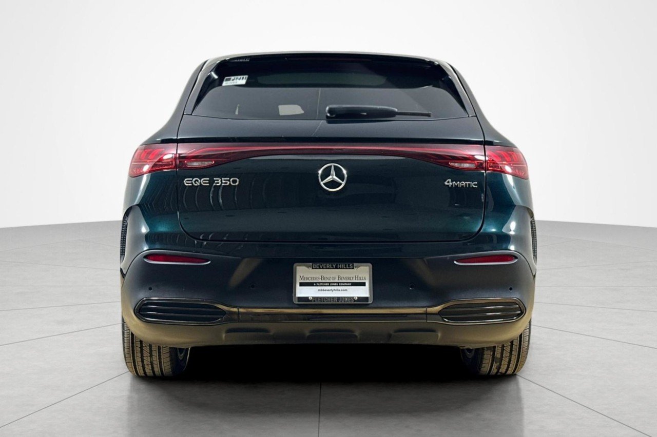 Certified Used 2024 Emerald Green Metallic Mercedes-Benz EQE 350 image 4