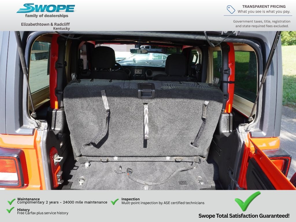 Used 2019 Firecracker Red Clearcoat Jeep Sport S image 19