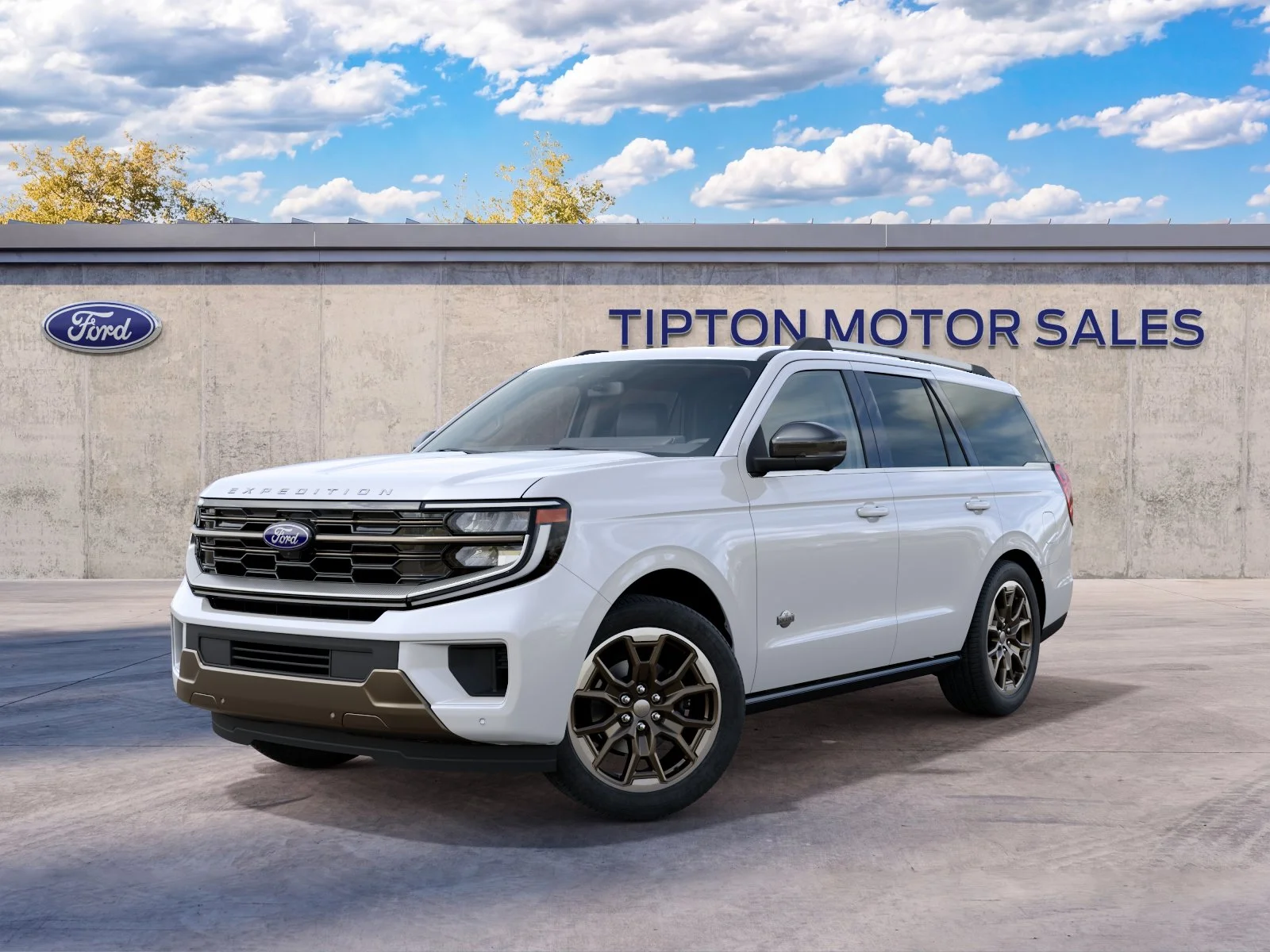 New 2027 Star White Metallic Tri-Coat Ford King Ranch® image 2