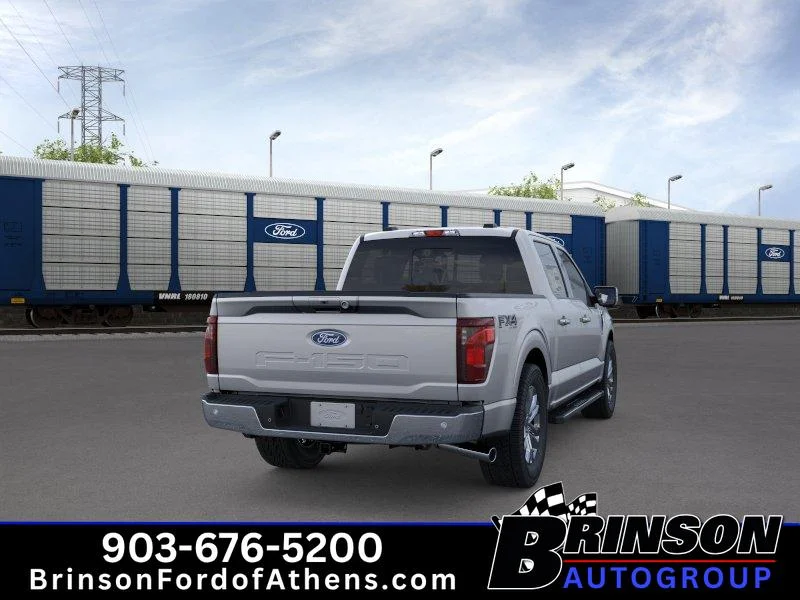 New 2026 Iconic Silver Metallic Ford XLT image 8