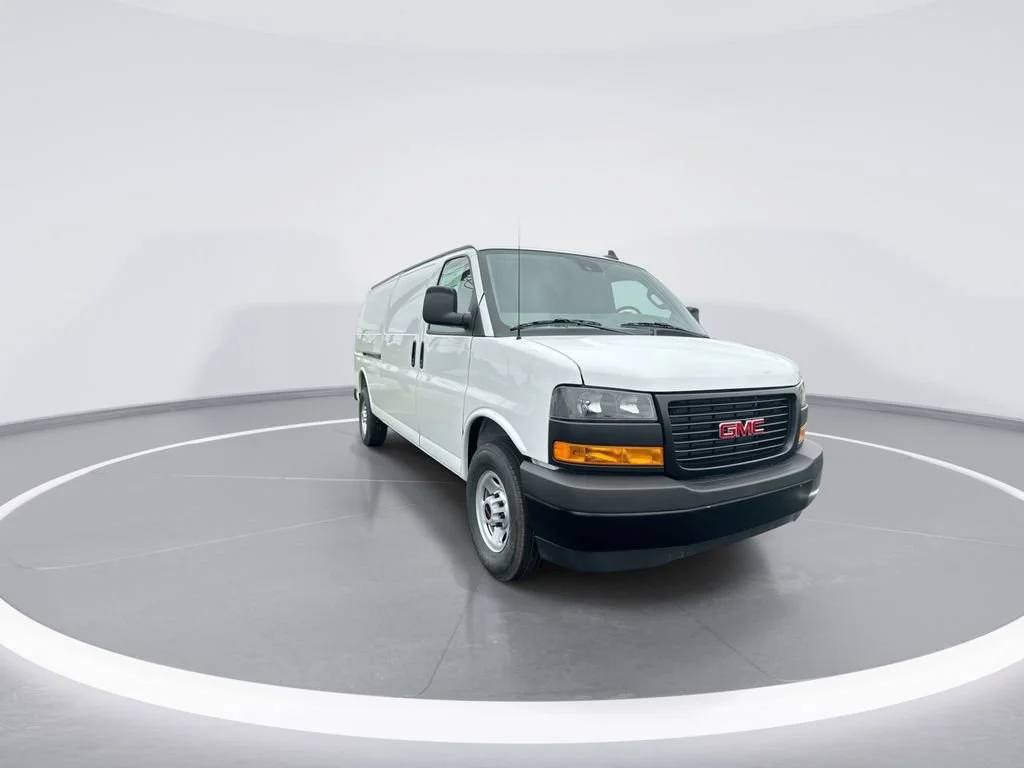 New 2025 Summit White GMC Work Van image 2