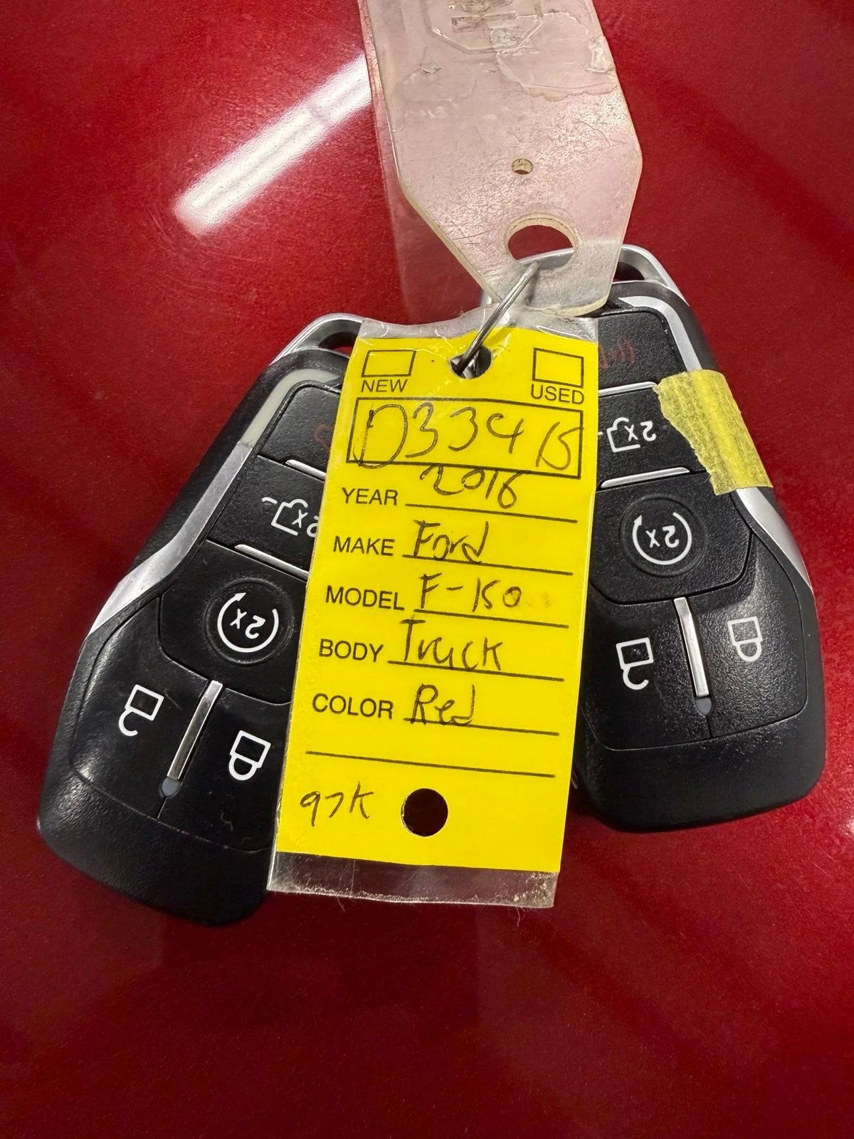 Used 2016 Red Ford Lariat image 26