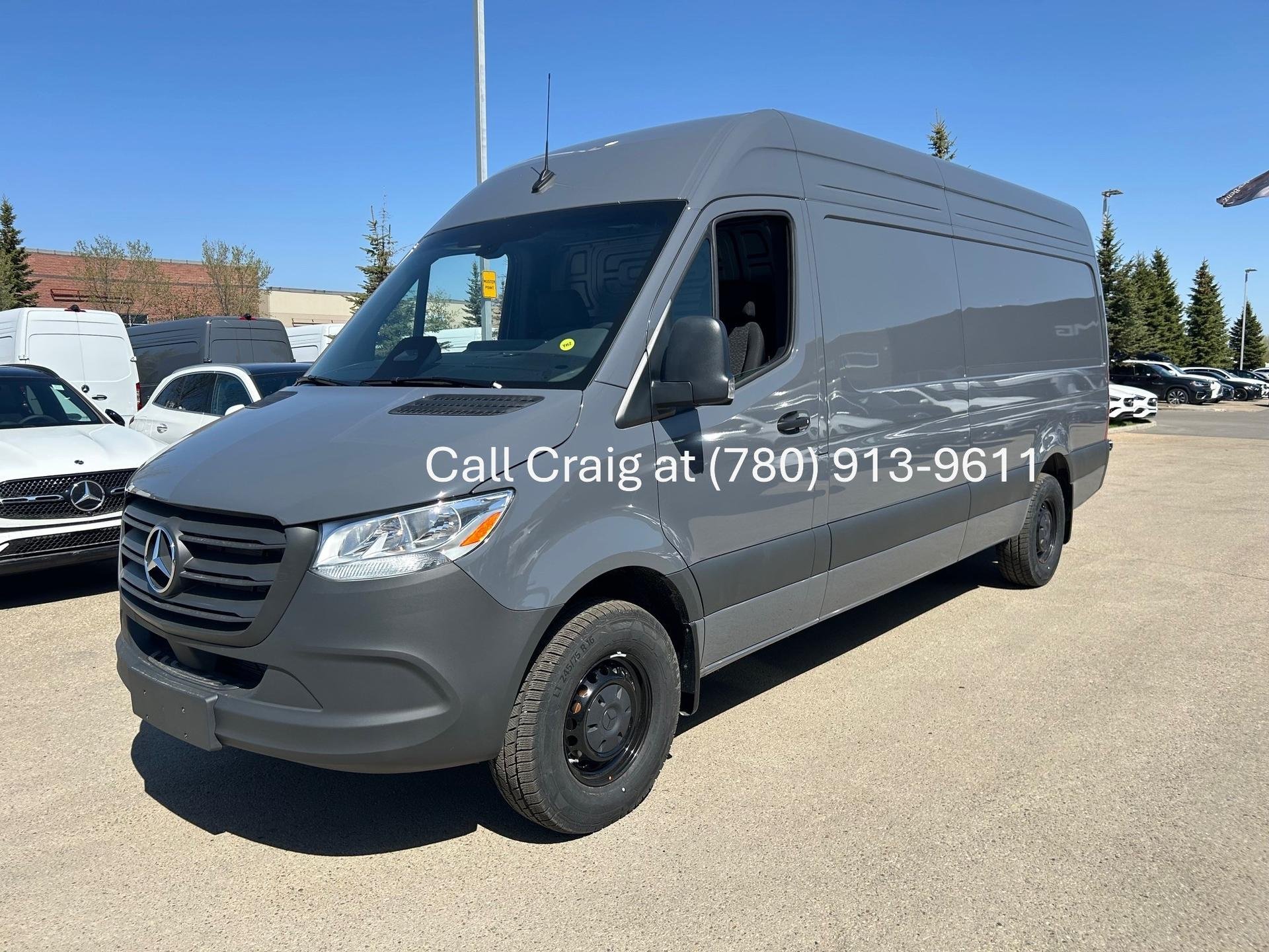 New 2025 Mercedes-Benz Sprinter Cargo Van 2500 High Roof I4 170