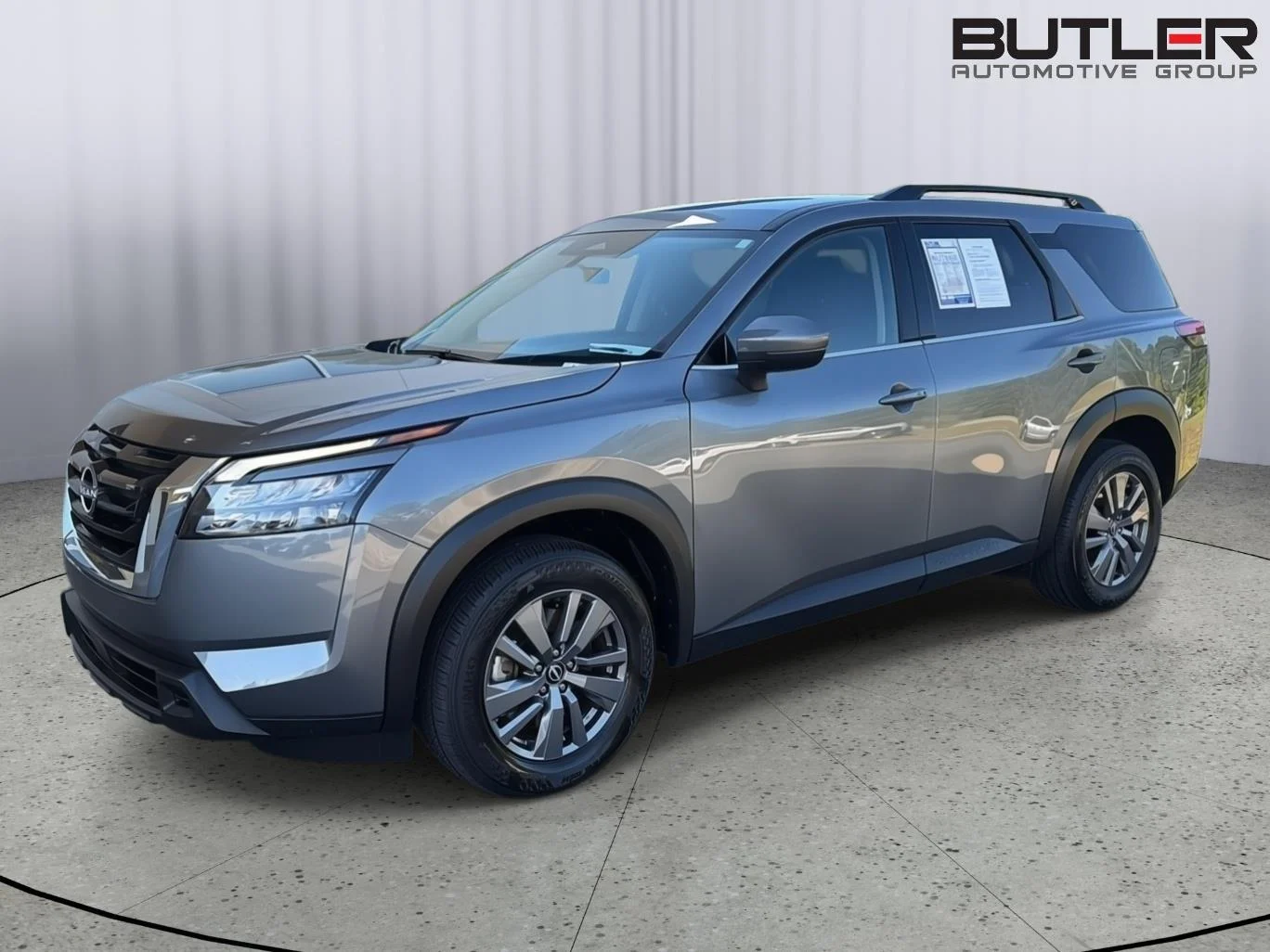 Used 2025 Gun Metallic Nissan SV image 2