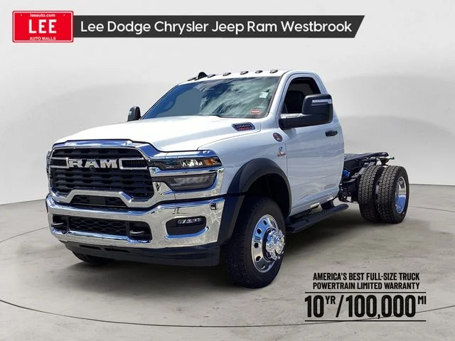 New 2026 Bright White Clearcoat Ram TRADESMAN CHASSIS REGULAR CAB 4X4 60