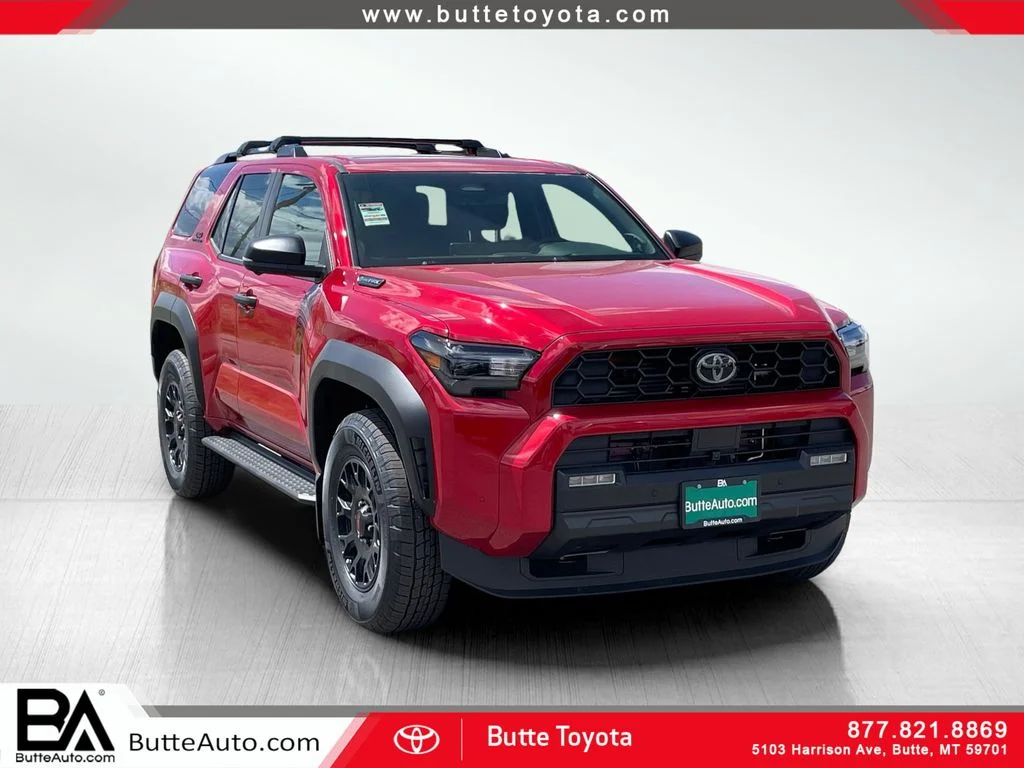 New 2026 Supersonic Red Toyota Hybrid TRD Off Road Premium image 1
