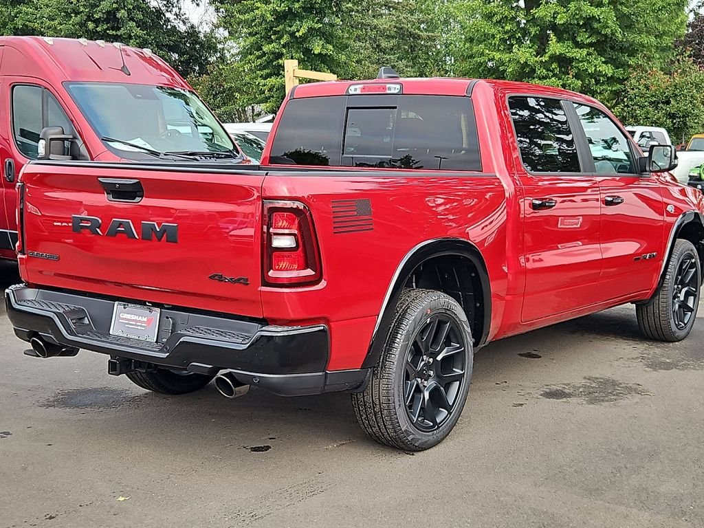 New 2026 Molten Red Pearl-Coat Exterior Paint RAM Laramie image 7