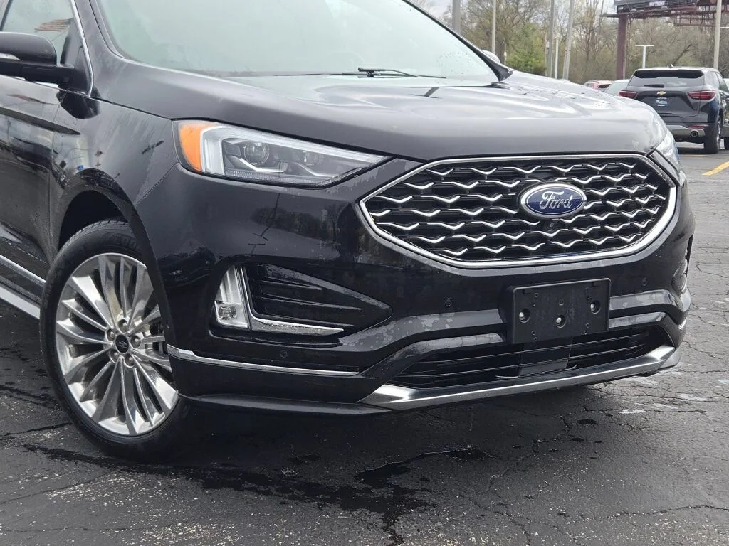 Used 2020 Black Ford Titanium image 2
