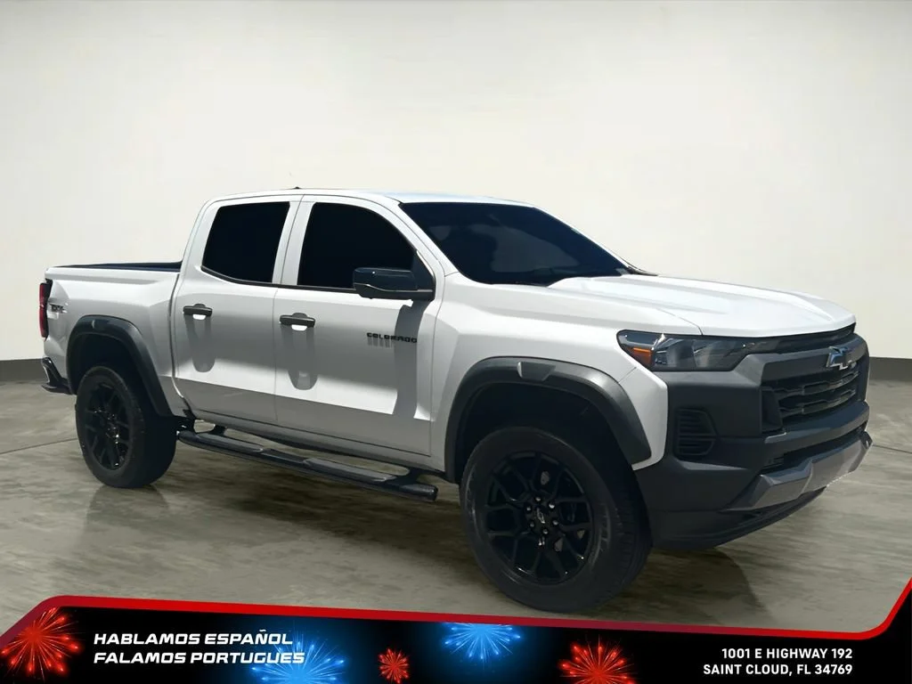 Used 2023 Summit White Chevrolet Trail Boss image 9