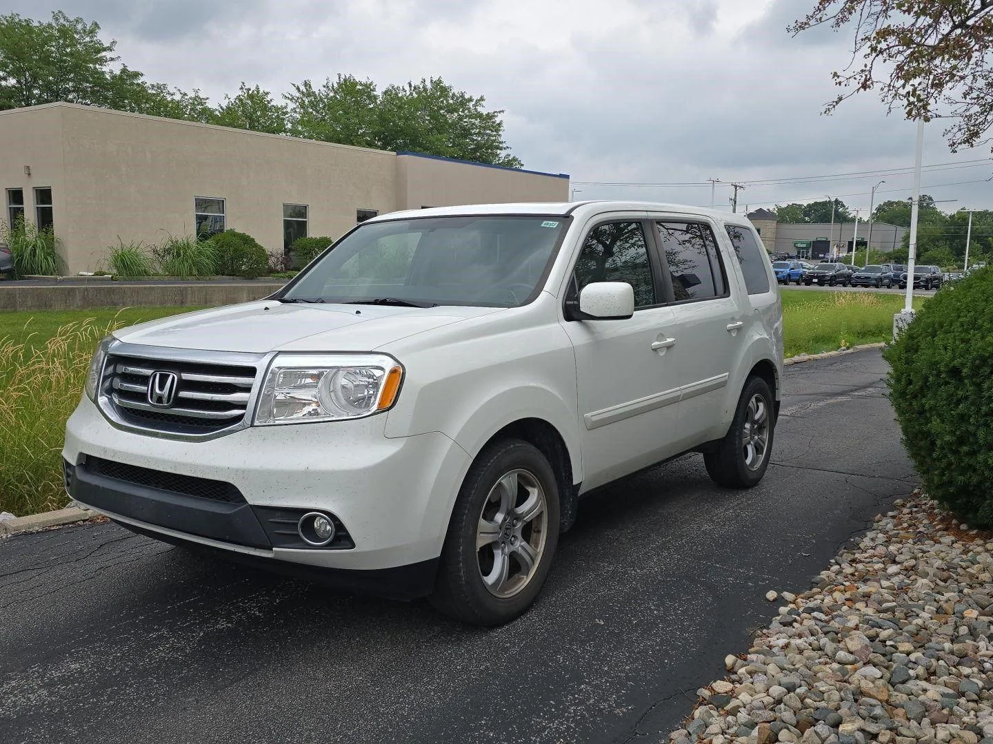 Used 2015 Taffeta White Honda EX-L image 3