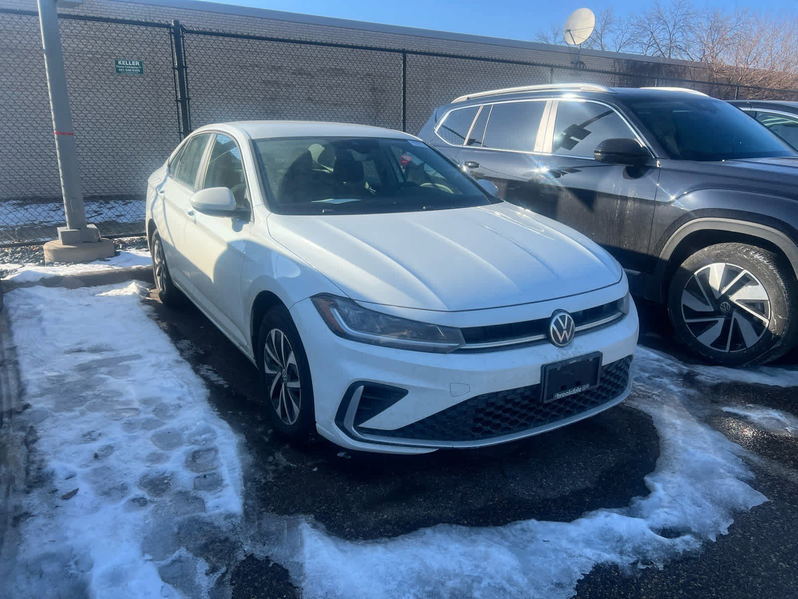 Used 2025 Volkswagen Jetta S with VIN 3VW5X7BU3SM044405 for sale in Brooklyn Center, Minnesota