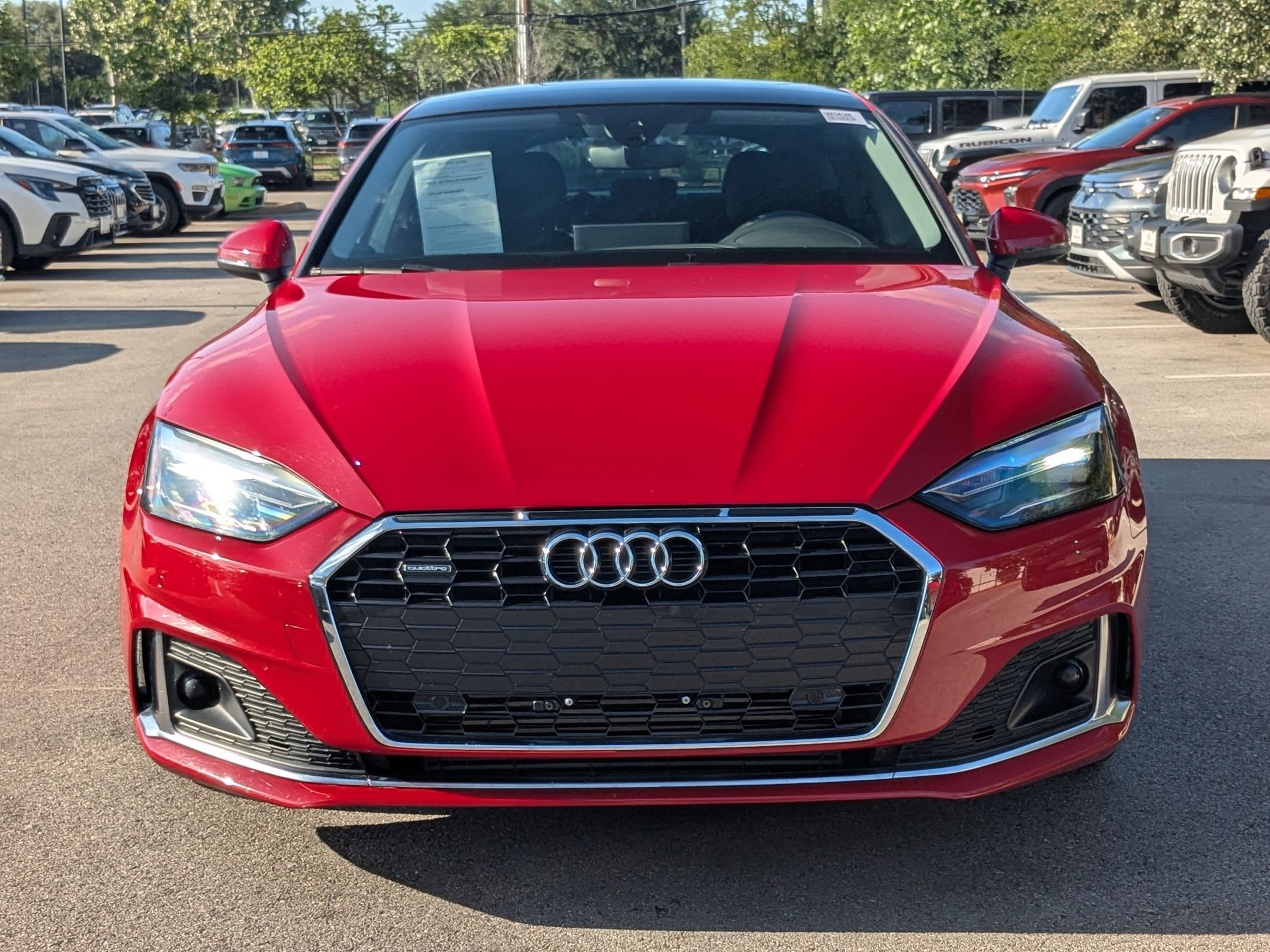 Used 2022 Red Audi Premium image 8